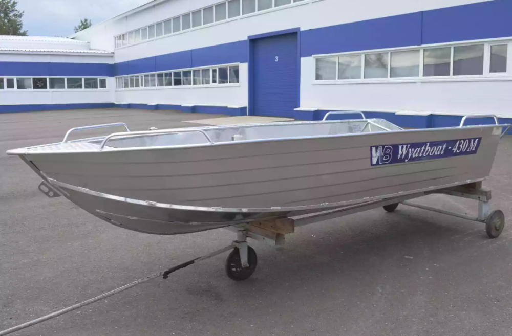 Алюминиевая лодка  Wyatboat-430М в Иркутске