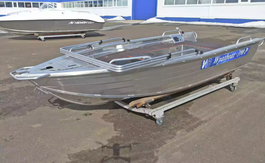 Алюминиевая лодка Wyatboat-390РМ в Иркутске