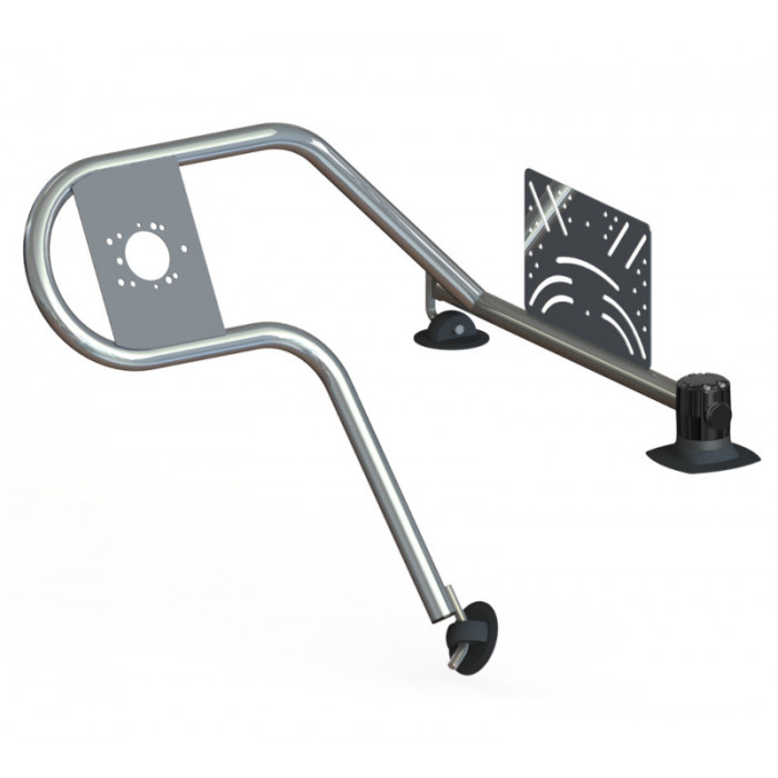 Стойка рулевая с креплением на баллон надувной лодки 32мм быстросъемная в Иркутске