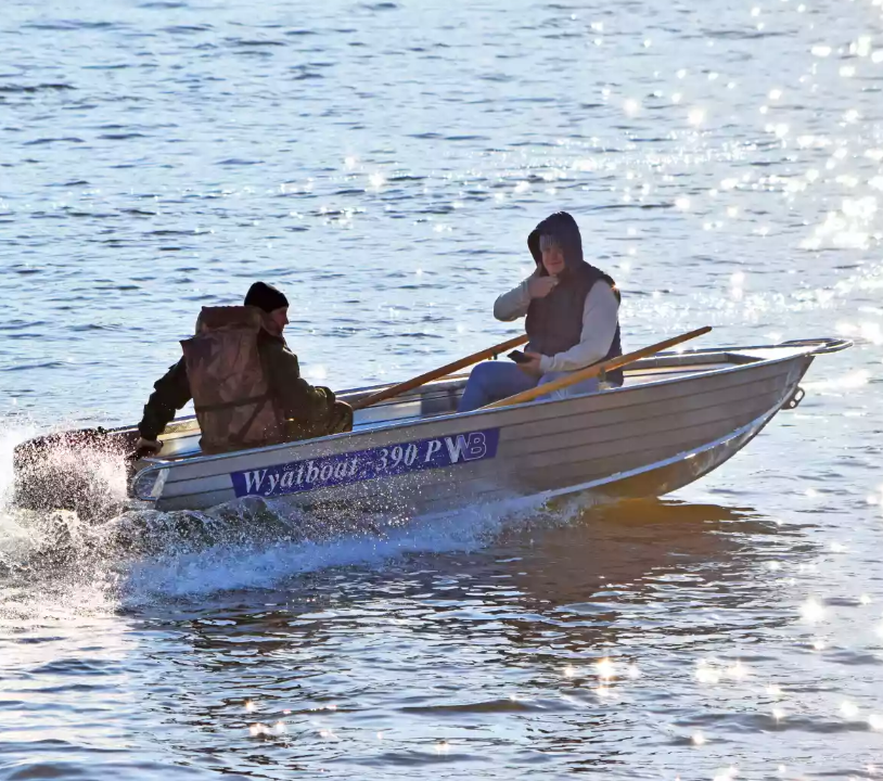 Алюминиевая лодка Wyatboat-390 P в Иркутске