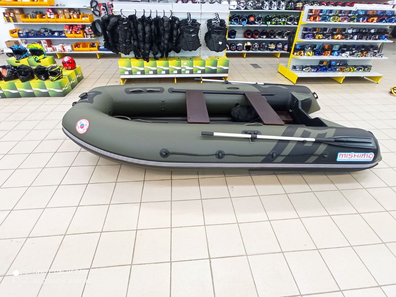 Лодка MISHIMO RIVER JET 390 под водомет в Иркутске