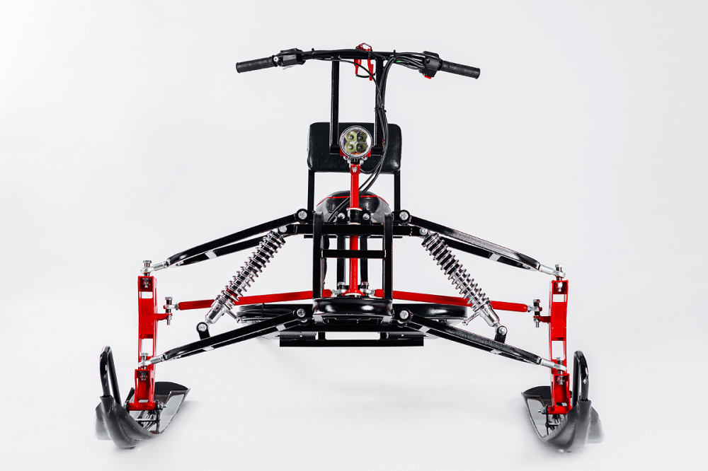 Лыжный модуль IKUDZO с подогревом ручек пластиковые лыжи в Иркутске