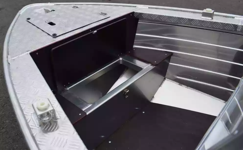 Алюминиевая лодка Wyatboat-390 DCM Увеличенный борт в Иркутске
