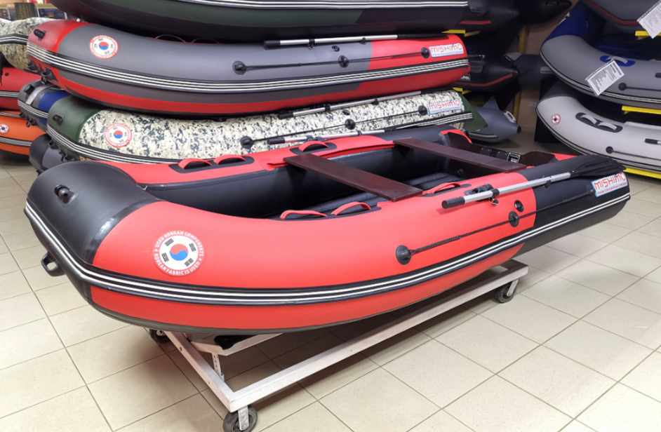 КОМПЛЕКТ Лодка MISHIMO PRO 350 + ЛОДОЧНЫЙ МОТОР MARLIN MP 9.9 (20) AMHS PRO в Иркутске