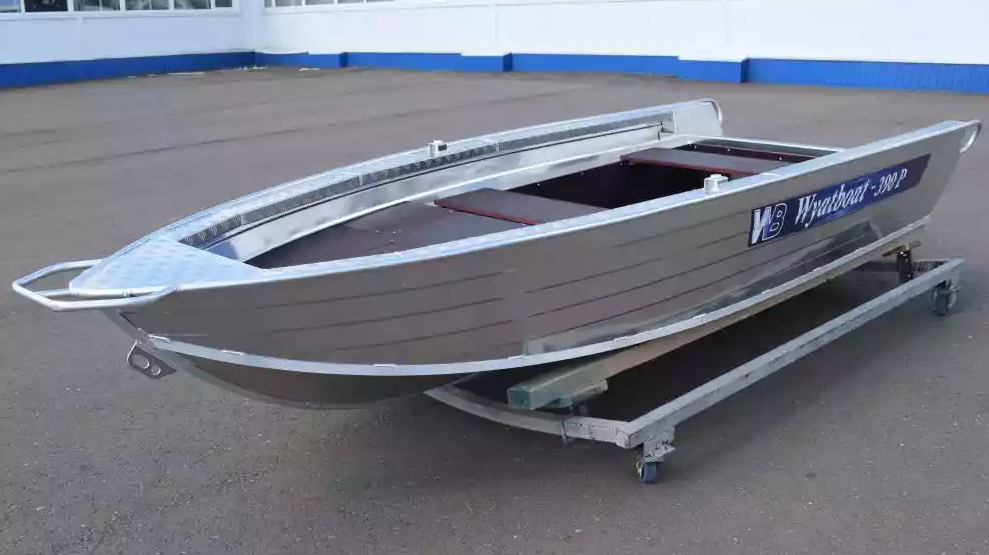 Алюминиевая лодка Wyatboat-390Р Fish в Иркутске