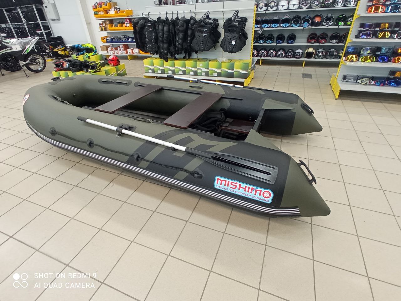 Лодка MISHIMO RIVER JET 430 под водомет в Иркутске