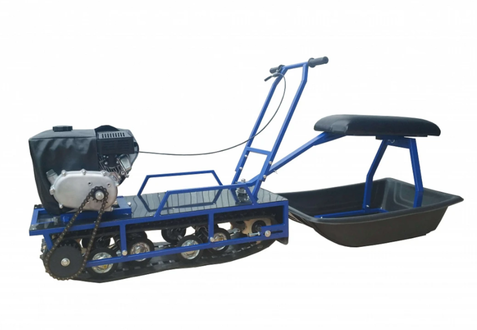 Мотобуксировщик Альбатрос-L 8 с фарой в Иркутске