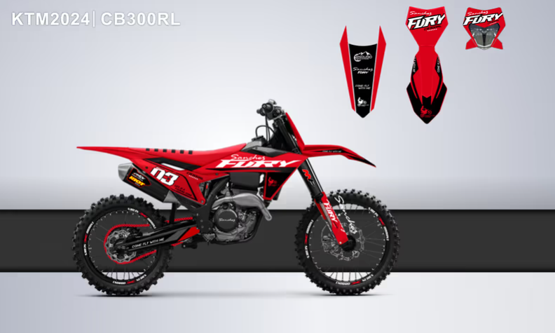 Кроссовый мотоцикл Sanchez Fury CB300RL в Иркутске