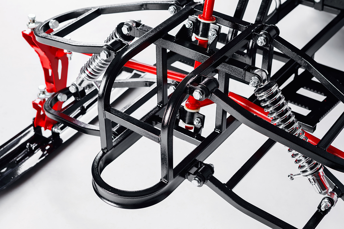 Лыжный модуль IKUDZO с подогревом ручек пластиковые лыжи в Иркутске