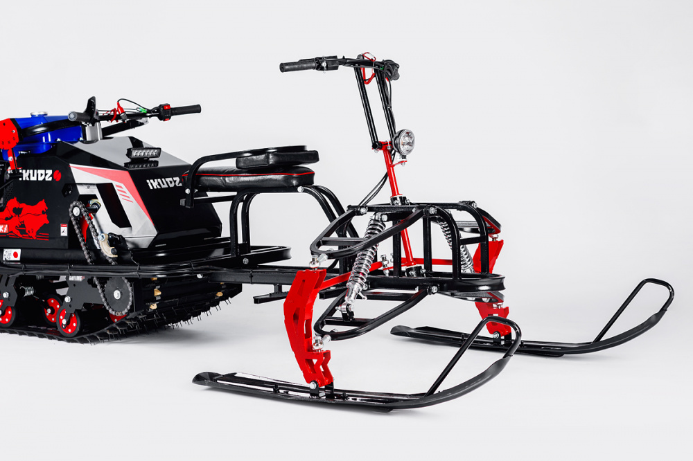 Лыжный модуль IKUDZO с подогревом ручек металлические лыжи в Иркутске