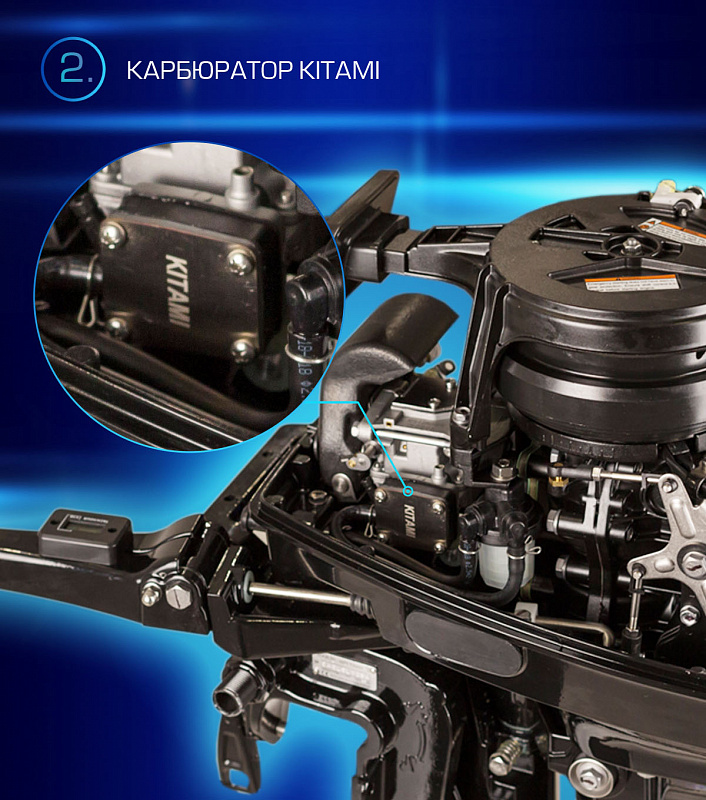 Лодочный мотор MARLIN PROLINE MP 9.9(20) AMHL FORCE в Иркутске