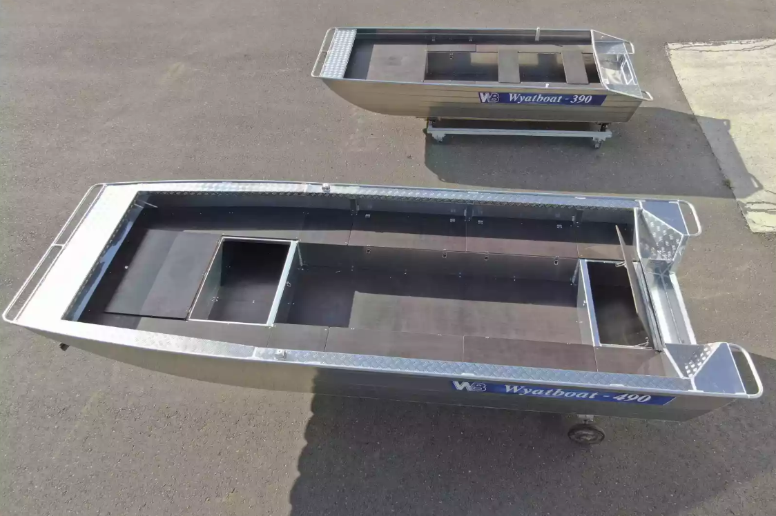 Алюминиевая лодка Wyatboat-490 Jonboat в Иркутске