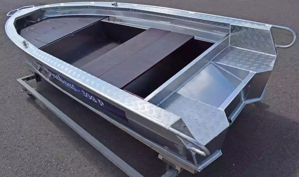 Алюминиевая лодка Wyatboat-390Р Fish в Иркутске