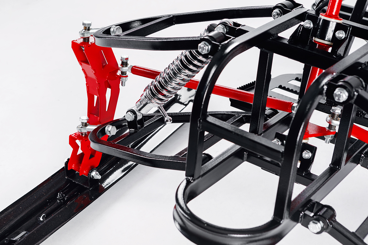 Лыжный модуль IKUDZO с подогревом ручек пластиковые лыжи в Иркутске