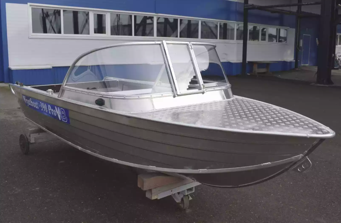 Алюминиевая лодка Wyatboat-390 Pro в Иркутске