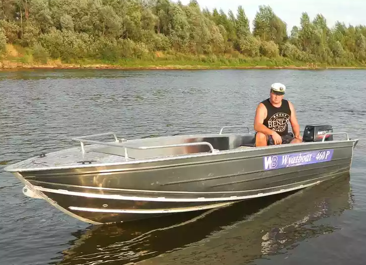 Алюминиевая лодка Wyatboat-460 P в Иркутске
