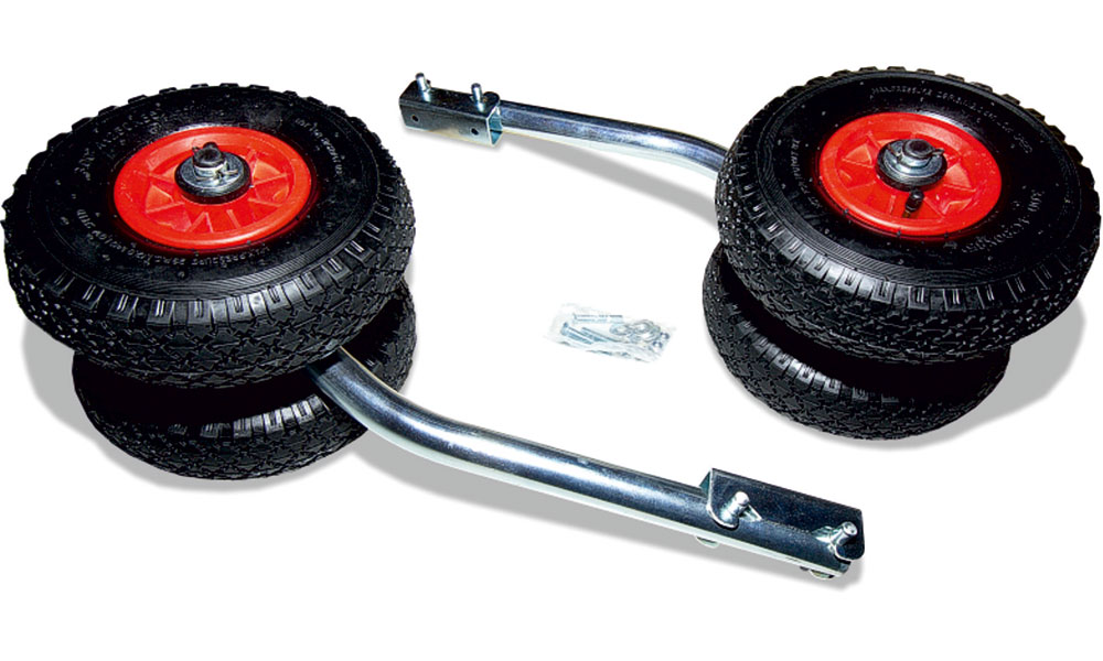 Транцевые колеса модульные двойные усиленные (быстросъемные) в Иркутске