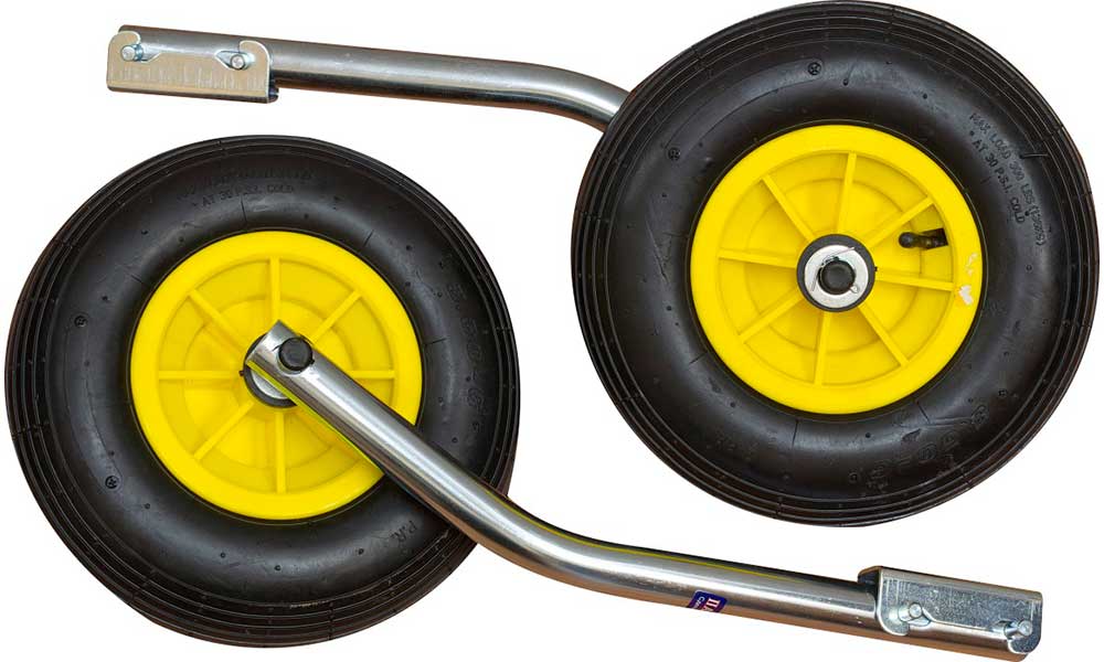 Транцевые колеса 330 мм модульные удлиненные в Иркутске