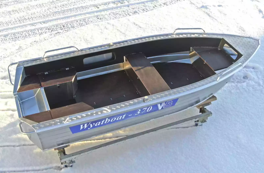 Алюминиевая лодка Wyatboat-370 в Иркутске