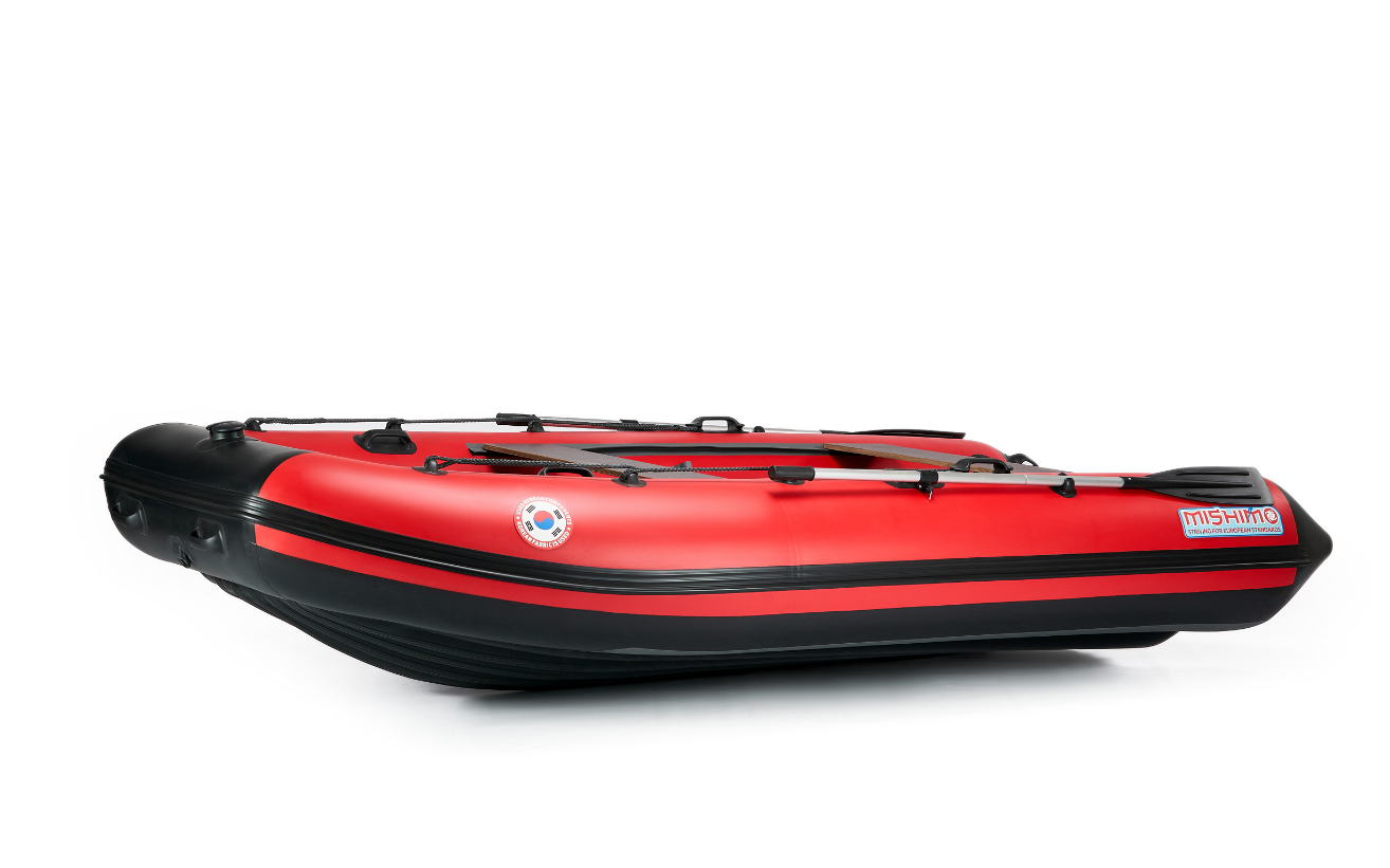 КОМПЛЕКТ ЛОДКА MISHIMO RAPID 380 PRO+ ЛОДОЧНЫЙ МОТОР MARLIN MP 9.9 (20) AMHS PROLINE FORCE в Иркутске