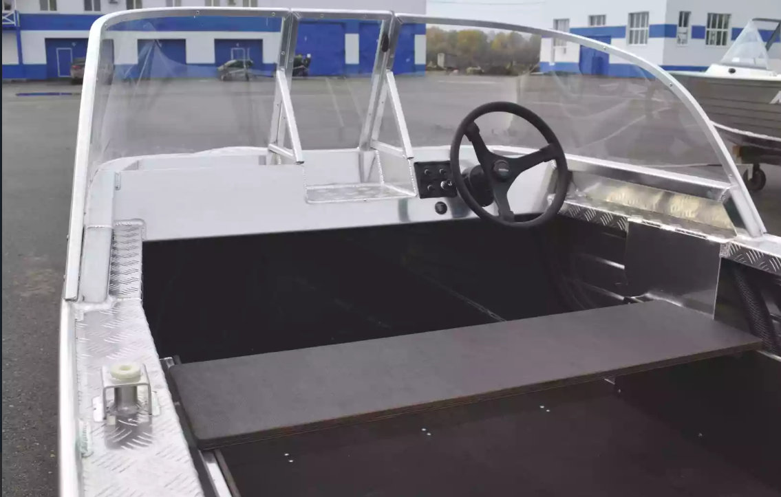 Алюминиевая лодка Wyatboat-390 Pro в Иркутске