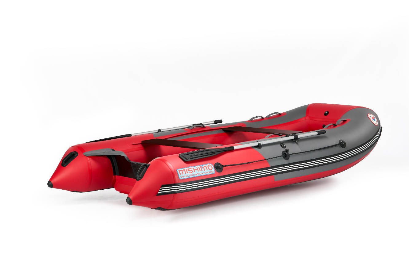 КОМПЛЕКТ ЛОДКА MISHIMO PRO 350 + ЛОДОЧНЫЙ МОТОР MARLIN MP 9.9 (15) AMHS PROLINE в Иркутске