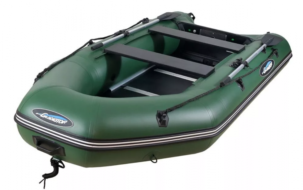 МОТОРНО-ГРЕБНАЯ ЛОДКА ПВХ GLADIATOR A 320 ТК С ФАНЕРНЫМ ПОЛОМ в Иркутске