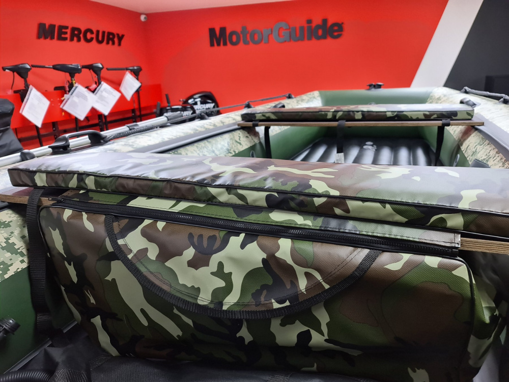 КОМПЛЕКТ МЯГКИХ НАКЛАДОК С СУМКОЙ ДЛЯ ЛОДОК 105Х20 КАМУФЛЯЖ в Иркутске