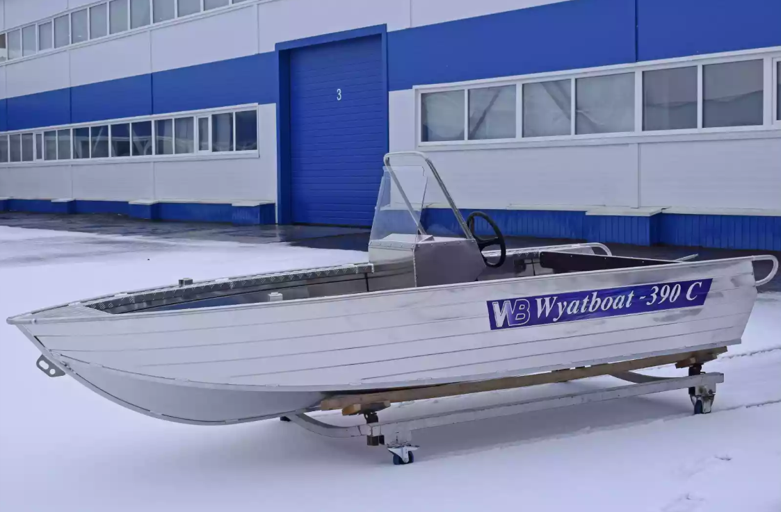 Алюминиевая лодка Wyatboat-390 C в Иркутске