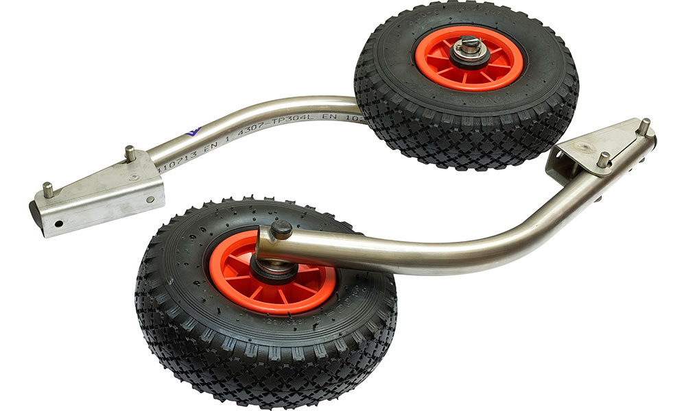 Транцевые колеса модульные для нднд из нержавеющей стали в Иркутске