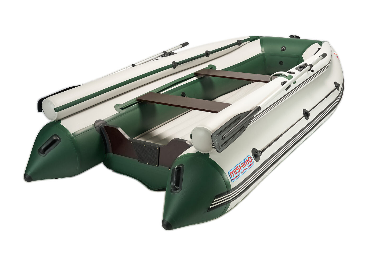 КОМПЛЕКТ ЛОДКА MISHIMO FAMILY LITE 370 + МОТОР MARLIN MP 9.9 AMHS PROLINE FORCE в Иркутске