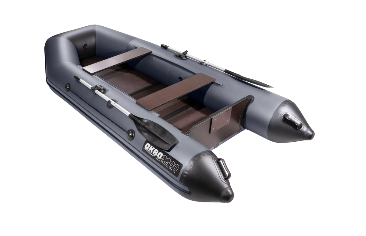  Лодка АКВА 3200 слань-книжка киль в Иркутске