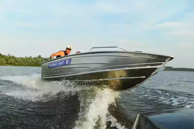 Алюминиевая лодка Wyatboat-460 P в Иркутске