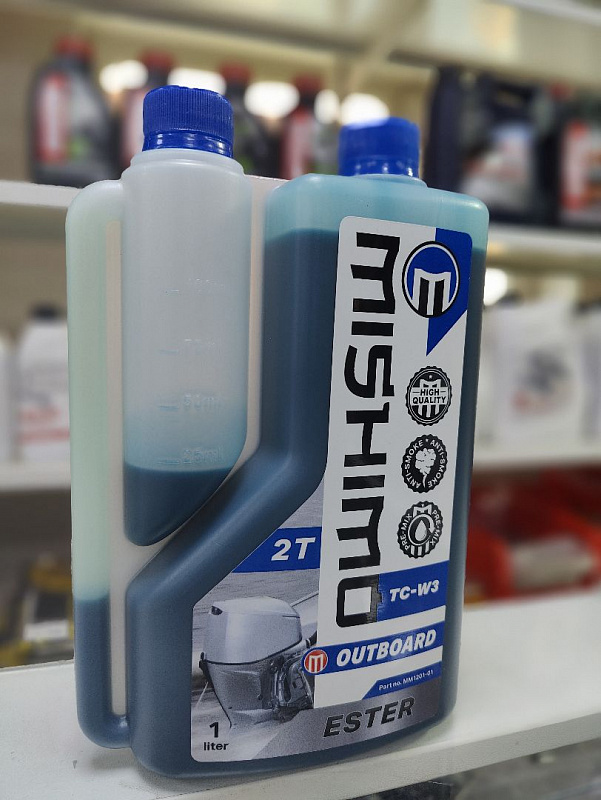 Масло MISHIMO 2T OUTBOARD (ESTER) полусинтетика 1 л в Иркутске