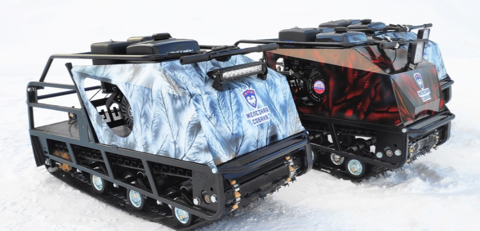 Мотобуксировщик Irondog (Железная собака) M500 9 Камуфляж Охотник в Иркутске