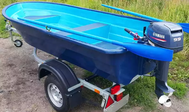 Стеклопластиковая лодка Neman-340 (тримаран) в Иркутске