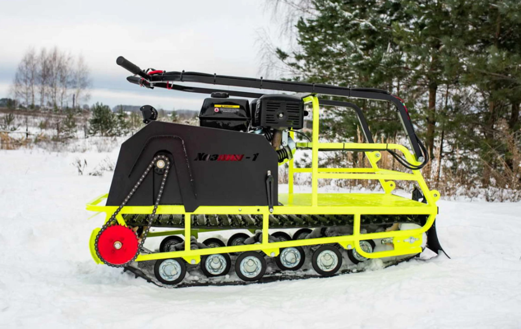 Мотобуксировщик Бурлак ХОЗЯИН-1 (капот металл) в Иркутске