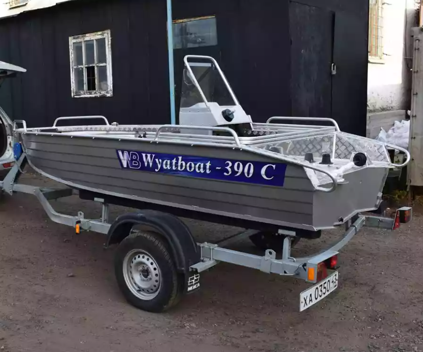 Алюминиевая лодка Wyatboat-390 C в Иркутске
