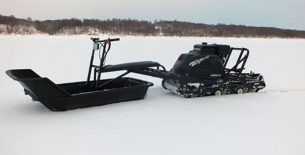 Мотобуксировщик Тофалар 500 с модулем Толкач в Иркутске