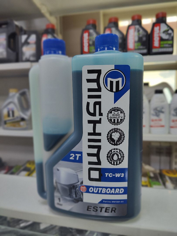 Масло MISHIMO 2T OUTBOARD (ESTER) полусинтетика 1 л в Иркутске