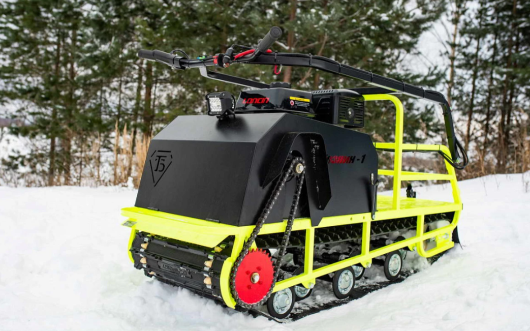 Мотобуксировщик Бурлак ХОЗЯИН-1 (капот металл) в Иркутске