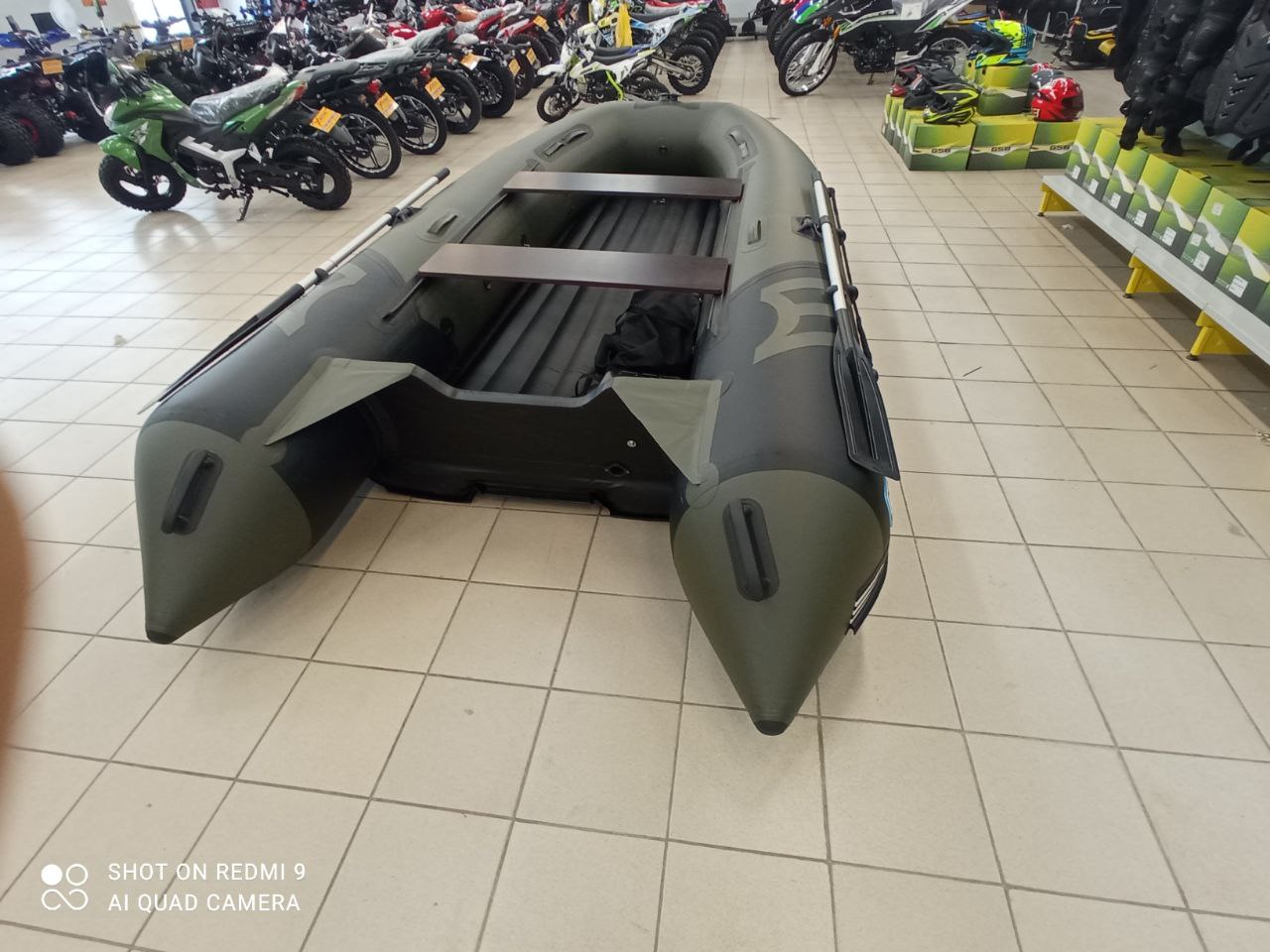 Лодка MISHIMO RIVER JET 390 под водомет в Иркутске