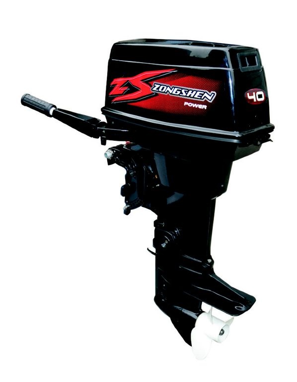 Лодочный мотор Zongshen T40 (+руль+пульт) в Иркутске
