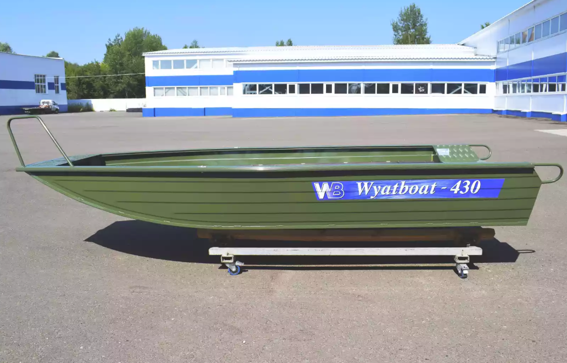 Алюминиевая лодка  Wyatboat-430 Master Fish в Иркутске