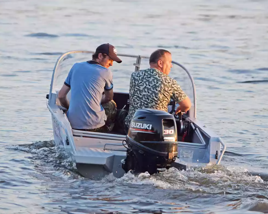 Алюминиевая лодка Wyatboat-390 DCM в Иркутске