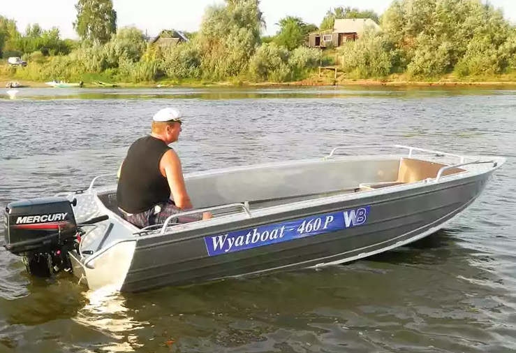 Алюминиевая лодка Wyatboat-460 P в Иркутске
