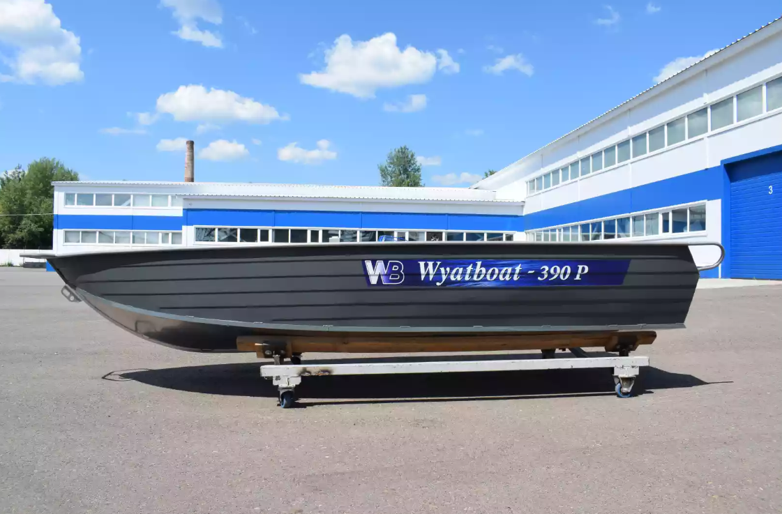 Алюминиевая лодка Wyatboat-390Р Fish в Иркутске
