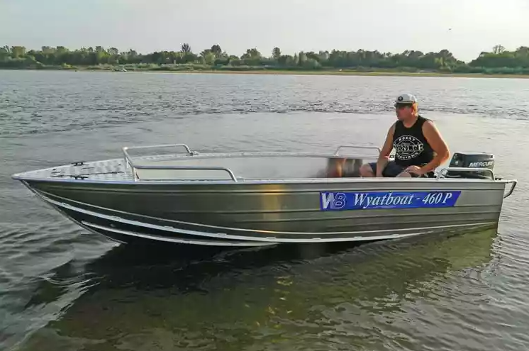 Алюминиевая лодка Wyatboat-460 P в Иркутске