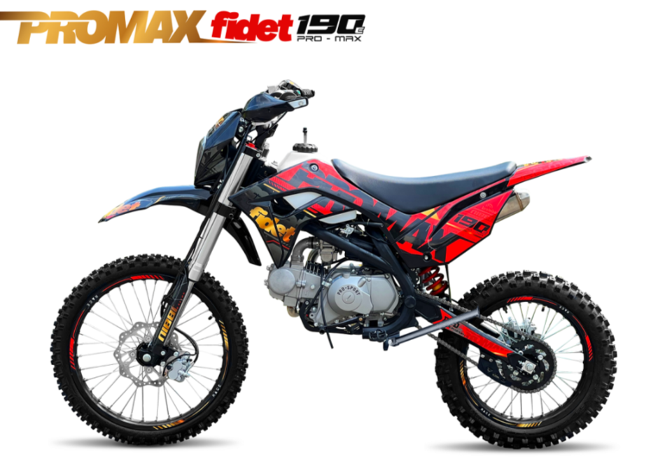 Мотоцикл (питбайк) PROMAX FIDET (ФАЙДЕТ) 190E MAX PRO LUX 19/16 в Иркутске