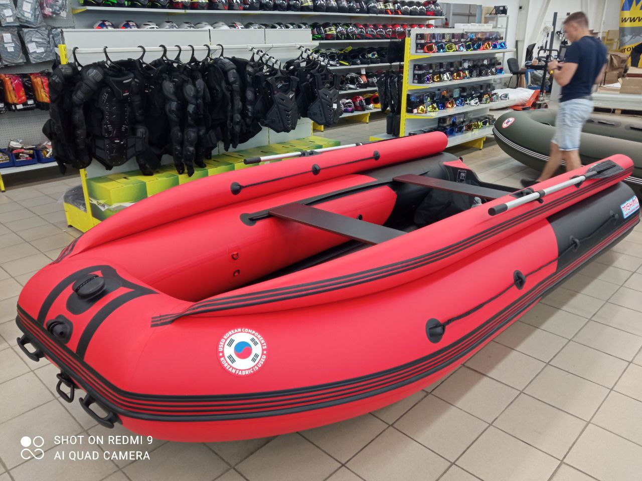 Лодка MISHIMO RIVER FJET PRO 470 под водомет в Иркутске